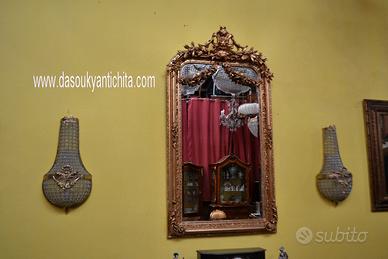 Coppia di applique a mongolfiera a due luci