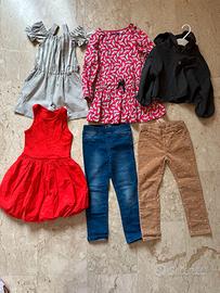 Lotto bambina 5-6 anni Zara, Next, H&M, Okaïdi