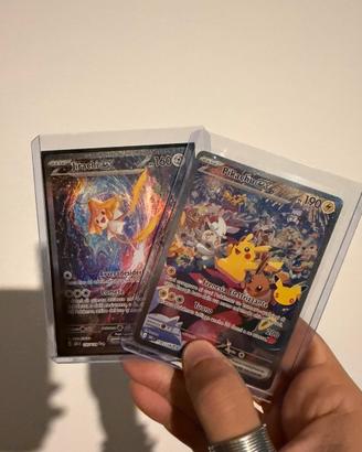 Pokemon Pikachu EX & Jirachi EX 30th
