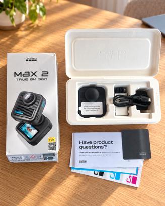 GoPro Max 2 - Action Camera 360 8k