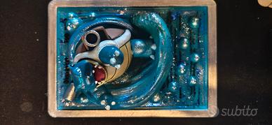 Blastoise Carta stampata in 3D