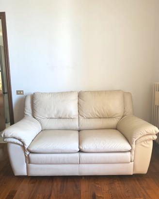 Divano Letto 2 Posti in Pelle - Divani&Divani