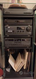 Impianto stereo Aiwa completo