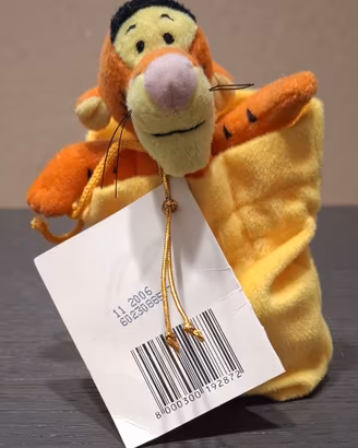 Peluche Tigro Nestlé Disney 2006 da collezione