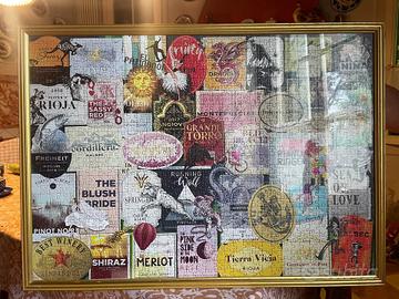Puzzle 1.000 pezzi con cornice
