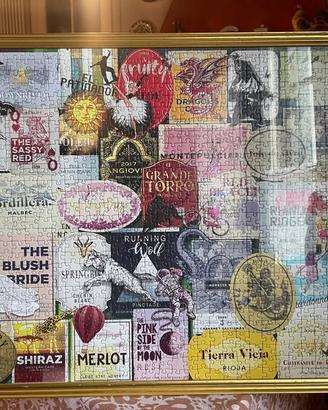Puzzle 1.000 pezzi con cornice
