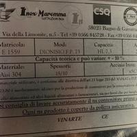 serbatoio,cisterna,botte inox,alimenti,vino,olio