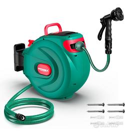 Avvolgitubo automatico da giardino 20m nuovo