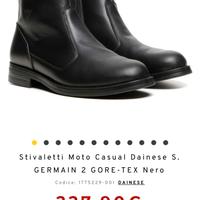 Stivaletti moto Dainese in pelle (45)