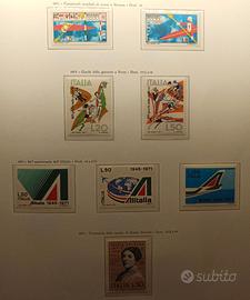 ITALIA REPUBBLICA annata completa 1971