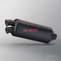 scarico DOPPIA USCITA BIG 430 MM DB KILLER NERO