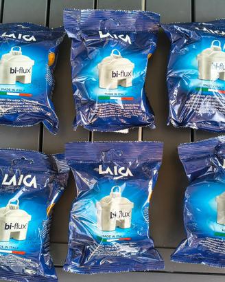 6 cartucce filtranti per caraffa Laica NUOVE