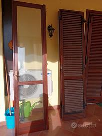 gelosie e porte a vetri