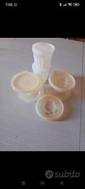Coppette e stampi Tupperware 