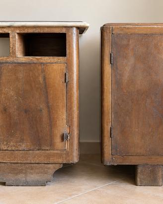 Coppia di mobili vintage anni ’40 originali