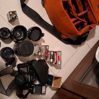 set yashica completo di borsa 