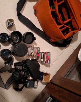 set yashica completo di borsa 