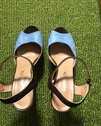Scarpe zeppe con plateau Casanita - Mauro Leone 41