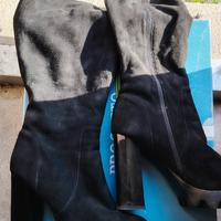 STIVALI ALTI N 39 SCAMOSCIATI  INVERNALI 