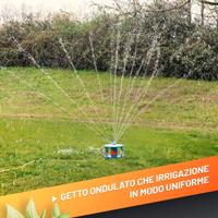 Irrigatore Rotante Automatico per Giardino