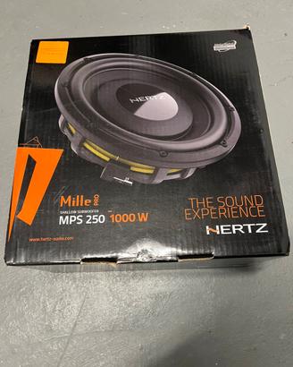 Subwoofer hertz 250 mps s4 nuovo