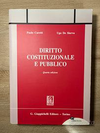 libro di Diritto Costituzionale e Pubblico