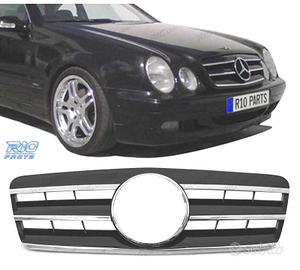 GRIGLIA MERCEDES CLK W208 COUPE CABRIO 96-02 NERO 