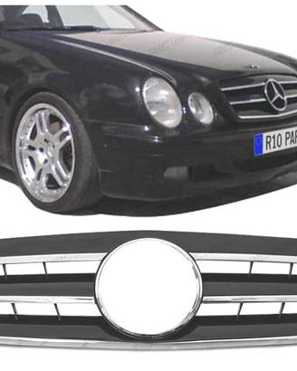 GRIGLIA MERCEDES CLK W208 COUPE CABRIO 96-02 NERO 