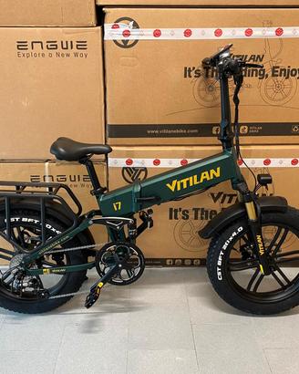 bicicletta elettrica vitilan I7 con garanzia 
