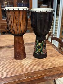 Coppia di Djembé Africani –