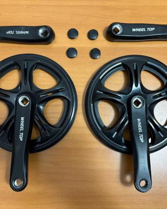 n. 2 guarniture Wheel Top 48 denti, perno quadro