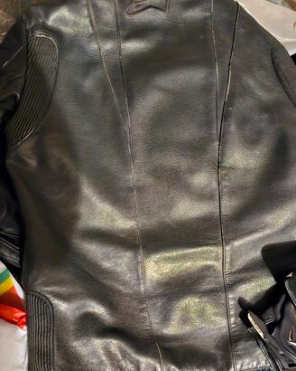 giubbotto moto pelle alpinestar 