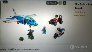 Lego 60208 Police parachute arrest