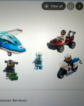 Lego 60208 Police parachute arrest