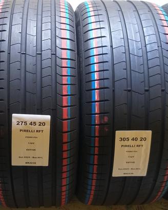 4 GOMME 275 45 20 E 305 40 20 PIRELLI RFT BR2239