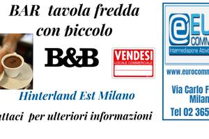 334/24 BAR Tavola Fredda con piccolo B&B di mq 75