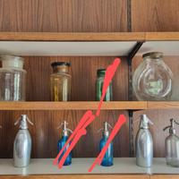 variebottiglie seltz,vetri farmacia,Fassa e Fiemme