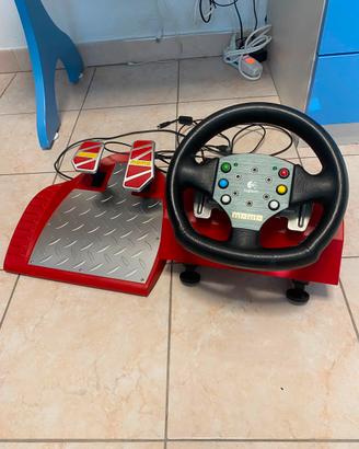 Volante e Pedali Logitech MOMO Racing
