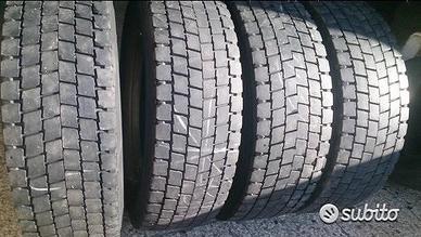 4 gomme usate per autocarro 265 70 19.5 m