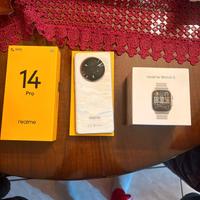 Realme 14 pro 12/512 e realme watch serie 5