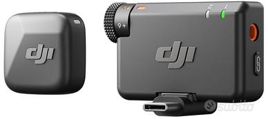 DJI Mic Mini (1 TX + 1 RX), leggerissimo, audio di