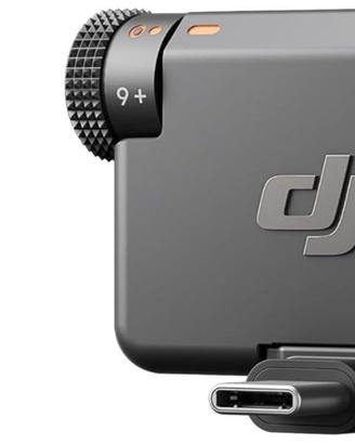 DJI Mic Mini (1 TX + 1 RX), leggerissimo, audio di