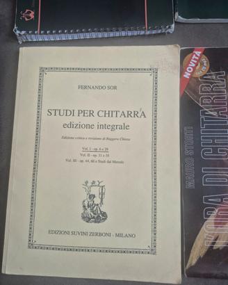 Libri chitarra e lettura musicale