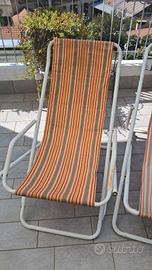  2 sdraio  richiudibili 