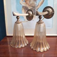 coppia Applique VENINI MURANO 