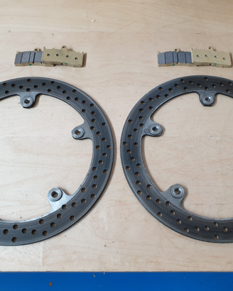Bmw r k 1200 r rt dischi freno pastiglie originali