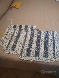 set 3 federe copricuscini sedie