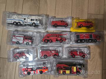 modellini camion pompieri vigili del fuoco 1/43