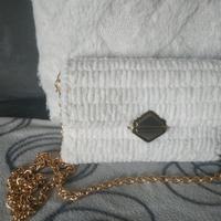 Borsa realizzata a mano in rete Canvas