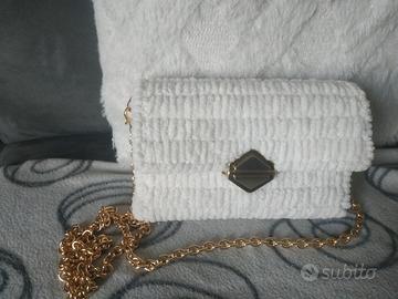 Borsa realizzata a mano in rete Canvas